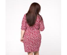 Платье, текстиль, красный#756/009-019-034/Красный