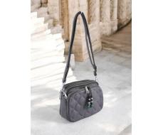 Сумка женская из кожзаменителя Valle Mitto V-60067 D.Gray