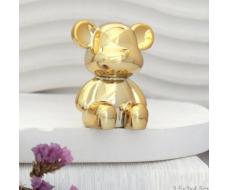 Фигурка Мишка 3,3 см / G-3117 /уп 20//100/1000/золото
