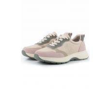 03-YC527-1 BEIGE Кроссовки женские (натуральная кожа)