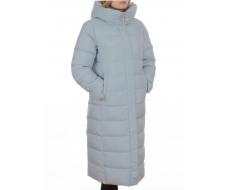2037 LT. BLUE Пальто зимнее женское (200 гр. холлофайбер)