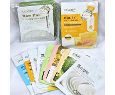 Набор 10 тканевых масок ассорти