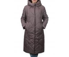 TR-2301 GRAY LILAC Пальто зимнее женское (верблюжья шерсть)