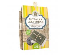Мочалка джутовая с Крымским мылом Сакская грязь  ТМ Мануфактура дом природы Мочалка джутовая с Крымским мылом Сакская грязь  ТМ Мануфактура дом природы