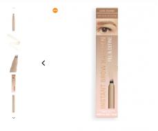 Маркер для бровей Instant Brow Hair Pen, Cool Brown Makeup Revolution Великобритания Маркер для бровей Instant Brow Hair Pen, Cool Brown Makeup Revolution Великобритания