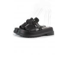 08-PEY254-2 BLACK Босоножки женские (натуральная кожа)