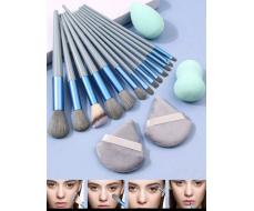 13pcs Makeup Brush Set, Large & Soft Powder Brush, Portable Touch-Up Brush, Essential Makeup Tool For Students, Daily Makeup