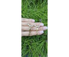 Серьги гвоздики Серебро 925 пробы kf