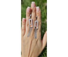 Серьги Серебро 925 пробы kf