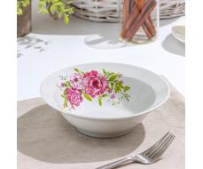 Салатник фарфоровый «Оливия», 300 мл, d=17.5 см