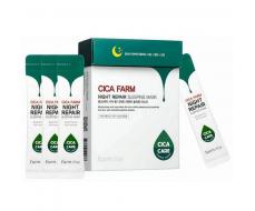 -40% Farm Stay Ночная восставливающая маска для лица с центеллой азиатской / Cica Farm Night Repair Sleeping Mask, 4 мл x 20