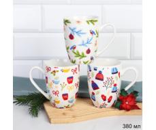 Подарочный набор Кружка 380 мл+ носки / DG-040-2 / в подарочной упаковке /АКЦИЯ Новогодний