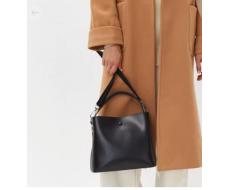 НАТУРАЛЬНАЯ КОЖА!!! Сумка женская кожаная NN 8702# Black