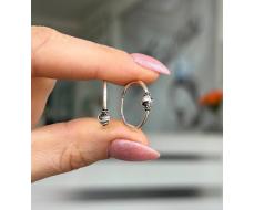 Серьги Серебро 925 пробы diana05