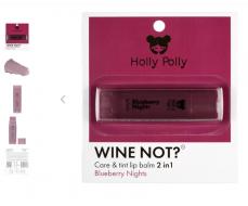 Оттеночный бальзам для губ, Wine Not? Blueberry Nights сливово-винный Holly Polly Россия