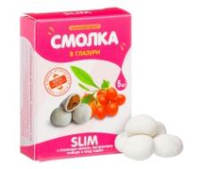 Смолка в глазури «SLIM» с экстрактом годжи и имбиря, 5 шт