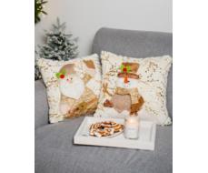 Комплект из 2 наволочек игрушек с мехом