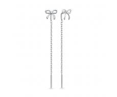 2644 Серьги родированные серебро 925*