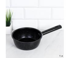 Ковш 1 л Черный Гранит ручка бакелит/ индукция/ RSD-60 /уп 50/ 0,336/ 17(16)х6,5