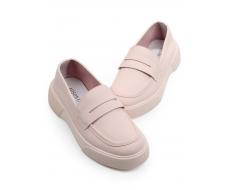 03-YD122-1 PINK Лоферы женские (натуральная кожа)