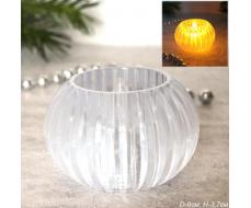 Свеча светодиодная 6x4 см / VFR-107 /уп 12/480/