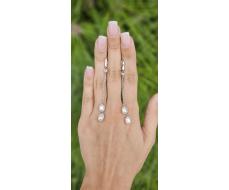 Серьги Серебро 925 пробы kf