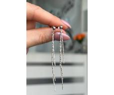 Серьги Серебро 925 пробы diana05