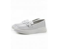 06-YC139-1 WHITE Туфли женские (натуральная кожа)