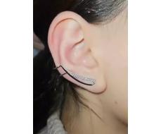 Серьги каффы Серебро 925 пробы kf