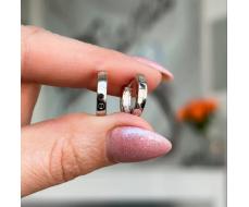 Серьги Серебро 925 пробы diana05
