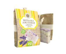 Мочалка джутовая с крымским мылом Лаванда МН280 Мочалка джутовая с крымским мылом Лаванда МН280