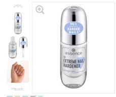 essence Средство для укрепления ногтей The Extreme Nail Hardener 8 мл