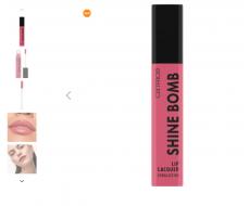 Глянцевая жидкая помада Shine Bomb Lip Lacquer, 080 Flirt Alert CATRICE Германия