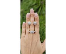 Комплект Серебро 925 пробы. Kf