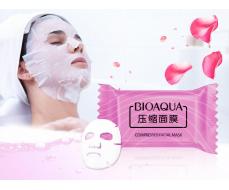 ПРИСТРОЙ!!! Прессованная тканевая маска-таблетка BioAqua Compressed Facial Mask 1 шт.