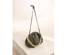 Сумка женская из кожзаменителя NN 80867 Тёмно зелёный