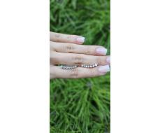 Серьги каффы Серебро 925 пробы kf