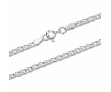 Цепь Ромб двойной с алмазной огранкой РГ-60