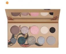 Палетка теней для век Color Splash, 147 Серо-нюдовый с сияющим розовым