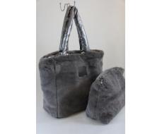 Сумка женская из кожзаменителя Batty Z 0045 Grey