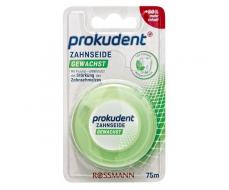 в наличии....Prokudent med Zahnseide gewachst Зубная нить Вощеная с амином фторида 50 м