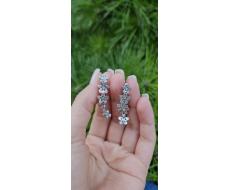 Серьги гвоздики Серебро 925 пробы kf