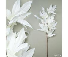 Цветок искусственный БЕЛЫЙ 95 см / ZHQ-21 /уп 200/