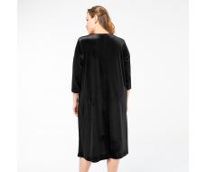 Платье, трикотаж, черный#770/009-027-375/Черный