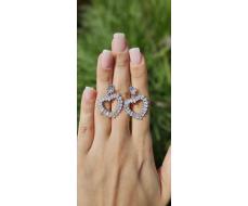 Серьги Серебро 925 пробы kf