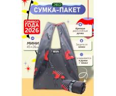 Мод.3, Сумка-майка маленькая Принт (SS3pr). Мезенская лошадь НОВИНКА!!!!