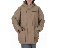 3106 DK. BEIGE Куртка демисезонная женская (100 гр. холлофайбер)