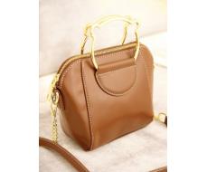 Сумка женская из кожзаменителя NN 13025  Коричневый