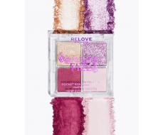 Relove by Revolution Тени для век Pocket Palette Grape Fizz