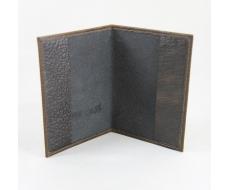 Обложка на паспорт из натуральной кожи NN Арт.:NN-007